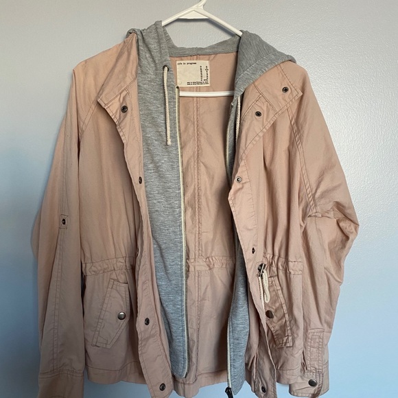 Pink & Grey Jacket - Picture 3 of 4